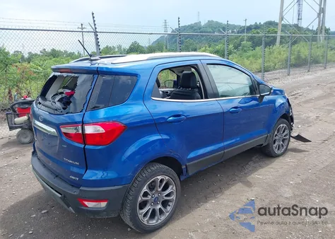 2020 Ford Ecosport Titanium z USA, uszkodzony, nr VIN MAJ6S3KL2LC313847
